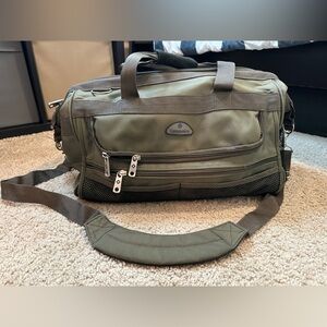 Samsonite Olive Green ballistic nylon duffel carryon bag